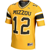 Brady Cook Missouri Tigers GameDay Greats NIL Player Football Jersey - Gold