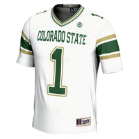 #1 Colorado State Rams GameDay Greats Endzone Football Jersey - White