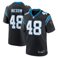 Carolina Panthers Thomas Incoom Nike Black Team Game Jersey