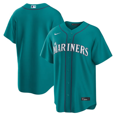 Seattle Mariners Nike Teal Alternate Replica Jersey