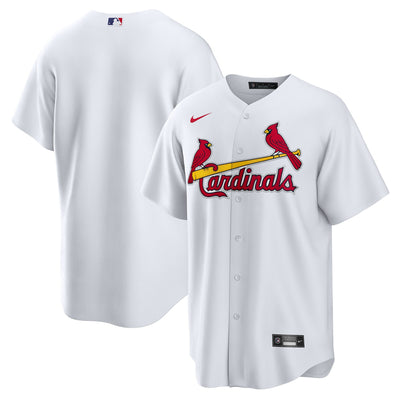 St. Louis Cardinals Nike White Home Big & Tall Replica Jersey