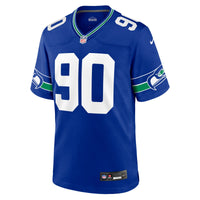 Seattle Seahawks Jarran Reed Nike Royal Alternate Game Jersey