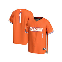 #1 Clemson Tigers GameDay Greats Lightweight Baseball Fashion Jersey - Orange