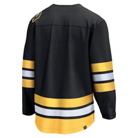 Boston Bruins Fanatics Black Anniversary Home Breakaway Jersey