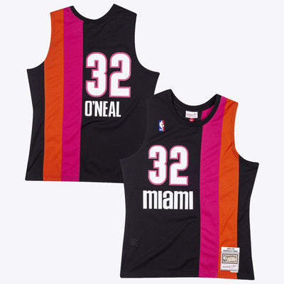 Miami Heat Mitchell & Ness Shaquille O'Neal 2005 Swingman Authentic Jersey - Black