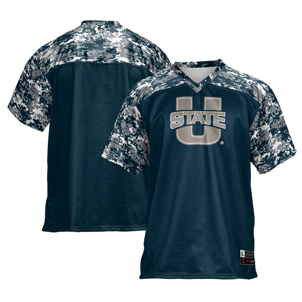 Utah State Aggies GameDay Greats Football Jersey - Navy