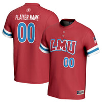 Loyola Marymount Lions GameDay Greats NIL Pick-A-Player Softball Lightweight Jersey - Crimson