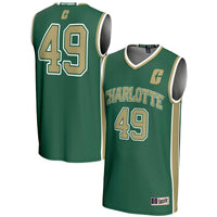 #49 Charlotte 49ers GameDay Greats Lightweight Basketball Jersey - Green