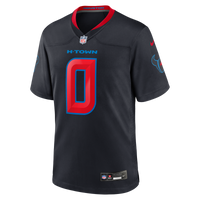 Houston Texans Azeez Al-Shaair Nike Navy Alternate Game Jersey