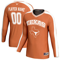 Texas Longhorns GameDay Greats NIL Pick-A-Player Lightweight Collegiate Volleyball Fashion Jersey - Texas Orange