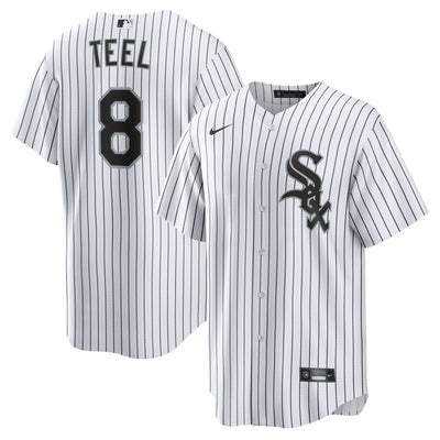Chicago White Sox Kyle Teel Nike White Home Replica Jersey