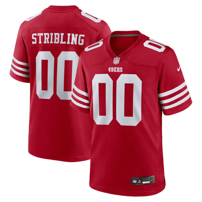 San Francisco 49ers De'Zhaun Stribling Nike Scarlet Game Jersey