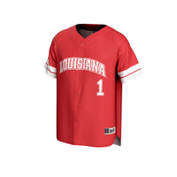 Louisiana Ragin' Cajuns GameDay Greats Pick-A-Player Baseball Fashion Jersey - Cardinal