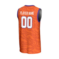 Clemson Tigers GameDay Greats NIL Pick-A-Player Basketball Lightweight Jersey - Orange