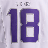 Minnesota Vikings Justin Jefferson Nike White Alternate Vapor F.U.S.E. Elite Player Jersey