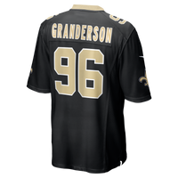 New Orleans Saints Carl Granderson Nike Black Game Jersey