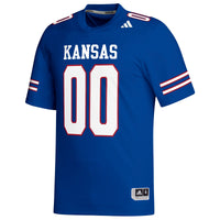 Kansas Jayhawks adidas Replica Custom Football Jersey - Royal