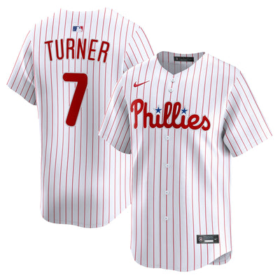 Philadelphia Phillies Trea Turner Nike White Home Limited Player Jersey