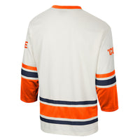 Colosseum Cream Syracuse Orange Puck Proud Fashion Hockey Jersey