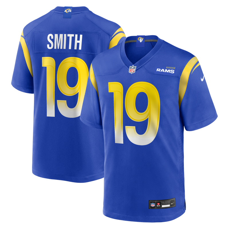 Los Angeles Rams Xavier Smith Nike Royal Home Game Jersey