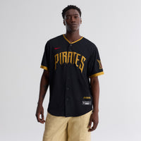 Pittsburgh Pirates Oneil Cruz Nike Black 2026 City Connect Stadium Jersey