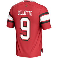 Ashton Gillotte Louisville Cardinals GameDay Greats NIL Player Football Jersey - Red