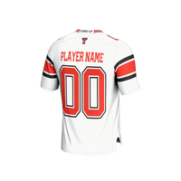 Texas Tech Red Raiders GameDay Greats Personalized Football Fashion Jersey - White