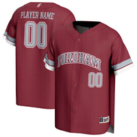 Fordham Rams GameDay Greats Lightweight Collegiate Baseball NIL Pick-A-Player Fashion Jersey - Maroon