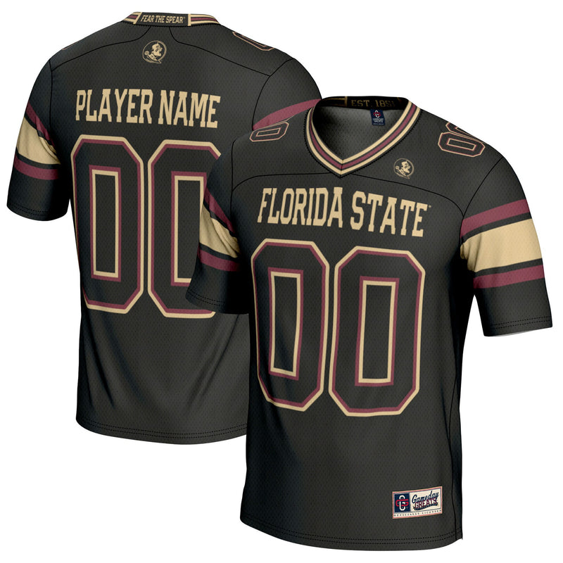 Florida State Seminoles GameDay Greats NIL Pick-A-Player Football Jersey - Black