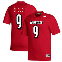 Tyler Shough Louisville Cardinals adidas Replica Football Alumni Jersey - Red