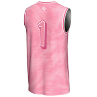 #1 UCF Knights GameDay Greats Lightweight Basketball Fashion Jersey - Pink