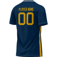 West Virginia Mountaineers GameDay Greats Pick-A-Player NIL Lightweight Soccer Jersey - Navy