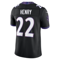 Baltimore Ravens Derrick Henry Nike Black Alternate Alternate Vapor F.U.S.E. Stitched Limited Jersey