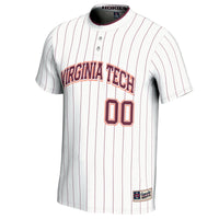 Virginia Tech Hokies GameDay Greats NIL Pick-A-Player Lightweight Softball Jersey - White