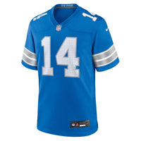 Detroit Lions Amon-Ra St. Brown Nike Blue Game Jersey