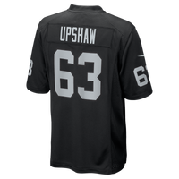 Las Vegas Raiders Gene Upshaw Nike Black Game Retired Player Jersey