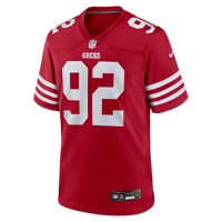 San Francisco 49ers Osa Odighizuwa Nike Scarlet Team Game Jersey