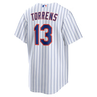 New York Mets Luis Torrens Nike White Home Replica Jersey