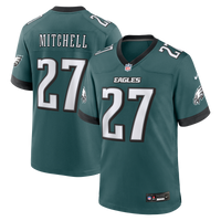Philadelphia Eagles Quinyon Mitchell Nike Midnight Green Team Game Jersey