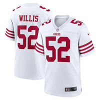 San Francisco 49ers Patrick Willis Nike White Retired Player Game Jersey