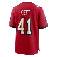 Tampa Bay Buccaneers Ko Kieft Nike Red Game Player Jersey