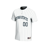 Utah State Aggies GameDay Greats NIL Pick-A-Player Lightweight Softball Fashion Jersey - White