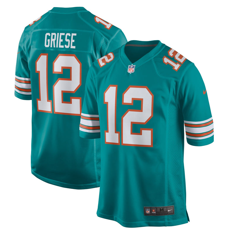 Miami Dolphins Bob Griese Nike Aqua Retired Player Jersey