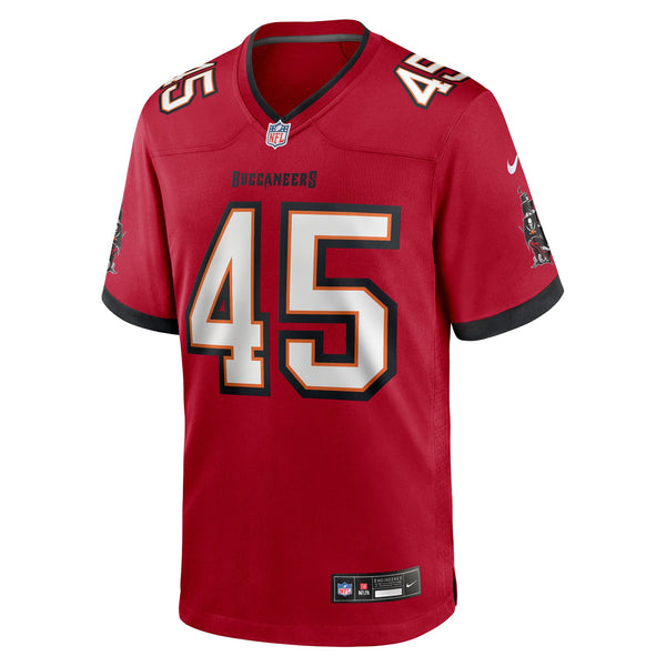 Tampa Bay Buccaneers Deion Jones Nike Red Team Game Jersey