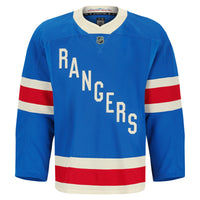New York Rangers Fanatics Blue Centennial Authentic Pro Jersey
