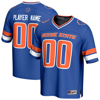 Boise State Broncos GameDay Greats NIL Pick-A-Player Lightweight Collegiate Football Fashion Jersey - Royal
