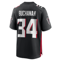 Atlanta Falcons Ray Buchanan Nike Black Game Retired Player Jersey