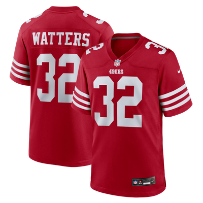 San Francisco 49ers Ricky Watters Nike Scarlet Retired Player Game Jersey