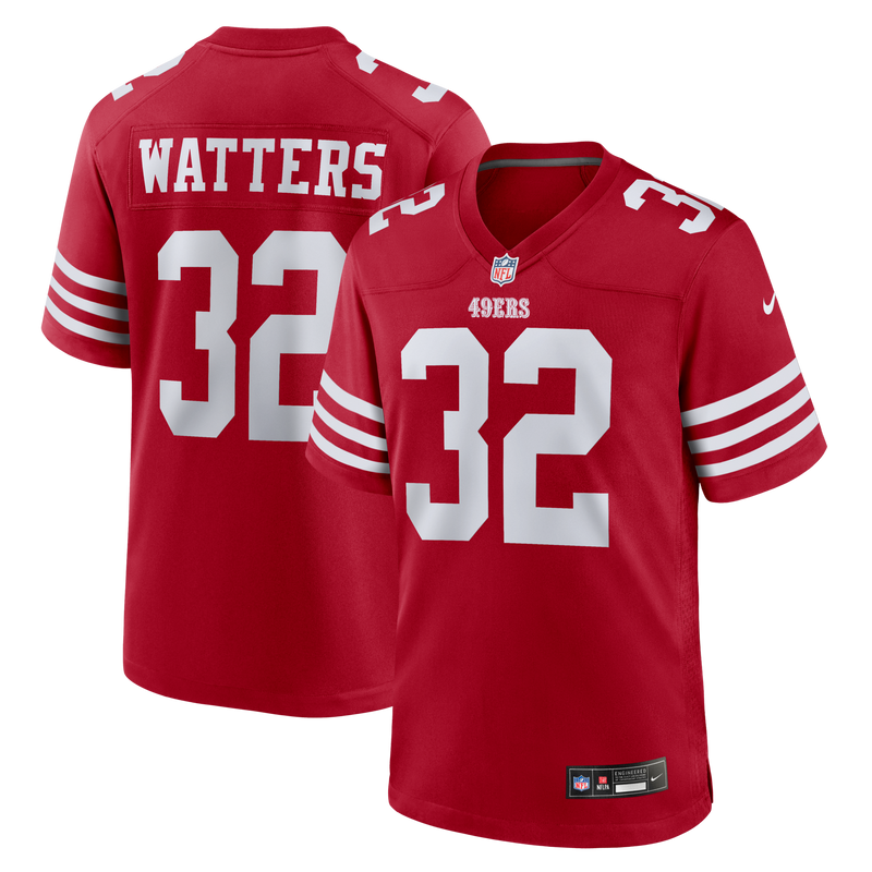 San Francisco 49ers Ricky Watters Nike Scarlet Retired Player Game Jersey