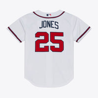 Atlanta Braves Andruw Jones Mitchell & Ness White 2005 Authentic Jersey